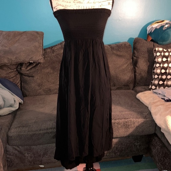 Cotton On Strapless High-Low Dress, Small - Picture 1 of 7